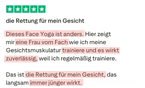 Bewertung: Die Rettung für mein Gesicht
