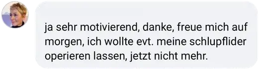 Kommentar aus der Facebook-Gruppe