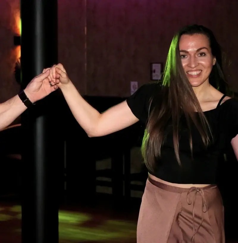 Hanna beim Tanzen